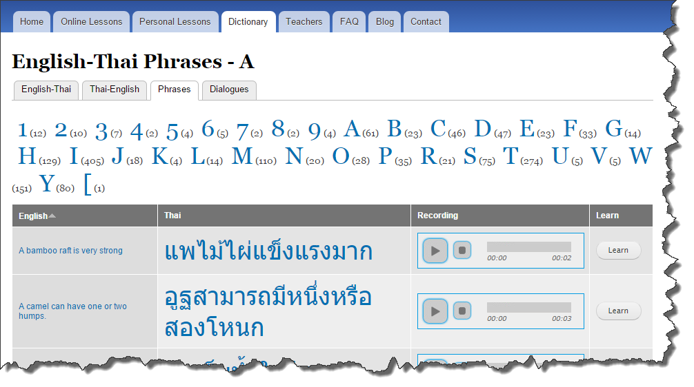 English-Thai Phrases (new)